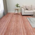 vidaXL Podlahové dosky Červená 5,11 m² 55 ks PVC