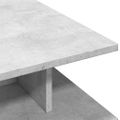 vidaXL Konferenčný stolík betónový sivý 102x55x35 cm kompozitné drevo