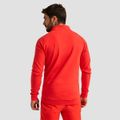 Mikina so zipsom Limitless Hot Red - GymBeam, veľkosť L, veľkosť oblečenia L