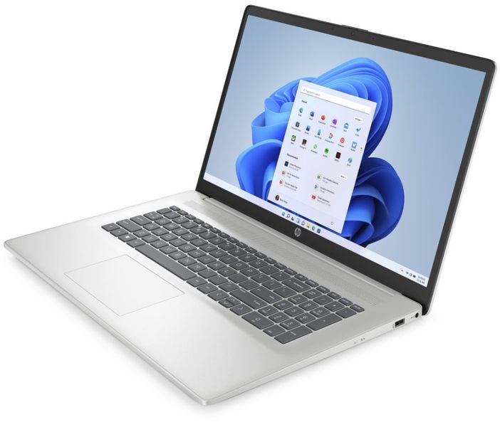 HP 17-cn3012nc/ N100/ 8GB DDR4/ 512GB SSD/ Intel UHD Graphics/ 17,3"FHD,matný/ W11H/ stříbrný Notebook, Intel N100, 8GB DDR4, 512GB SSD, 17,3" IPS Full HD, Wi-Fi 6, podsvícená klávesnice, Windows 11 Home, stríbrný