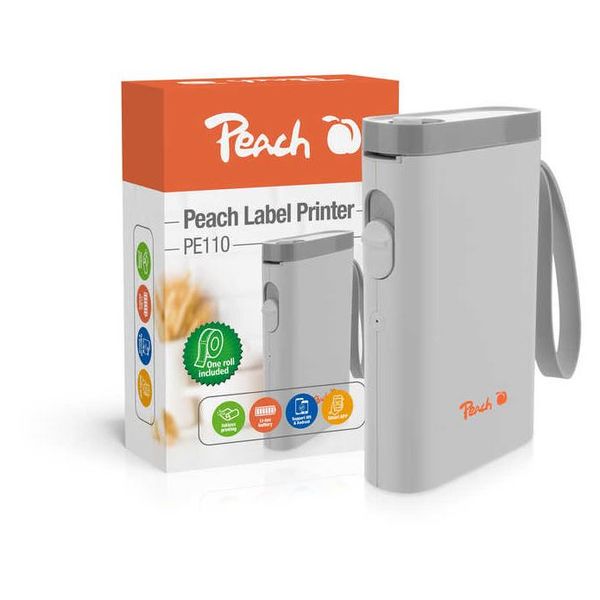 PEACH PE110-w, Tlačiareň štítkov, biela