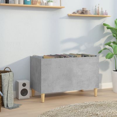 vidaXL Skrinka na platne betónovosivá 74,5x38x48 cm kompozitné drevo