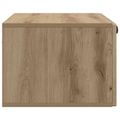vidaXL Nástenná TV skrinka 78,5 x 41 x 30 cm Dub artisan