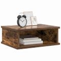 vidaXL Nočný stolík 2 ks Dymová dub 40 x 31 x 15 cm Kompozitné drevo