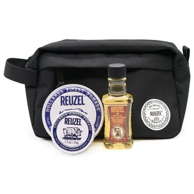 Cestovná sada REUZEL Clay matte travel bag set