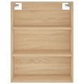 vidaXL Vysoká skrinka dub sonoma 69,5x34x180 cm spracované drevo