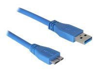 Kábel USB - USB typ A (M) do Micro-USB typu B (M) - USB 3.0 - 3 m