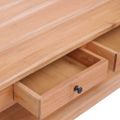 vidaXL Konferenčný stolík 100x55x46 cm masívne mahagónové drevo