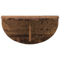 vidaXL Stenná polica 2 ks Staré drevo 48 x 24 x 24 cm Kompozitné drevo