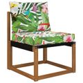 vidaXL Vankúš na vonkajšiu pohovku Polyester farebné 60 x 50,5 cm