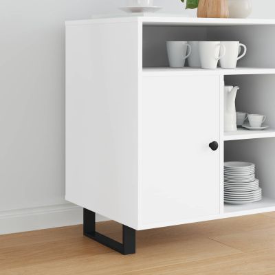vidaXL Nohy nábytku 12 pcs Čierna 281 x 40,5 x 100 mm Železo