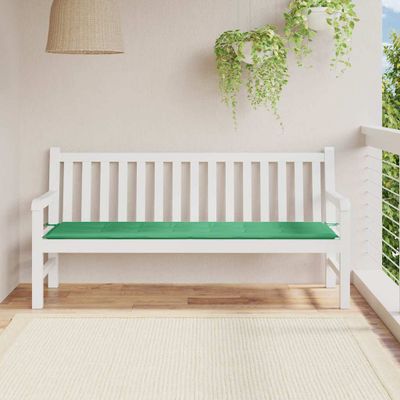 vidaXL Podložka na záhradnú lavičku 180x50x3 cm, oxfordská látka