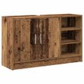 vidaXL Kúpeľňová skriňa Staré drevo 90 x 29 x 55 cm Kompozitné drevo