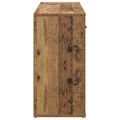 vidaXL Servírovacia skriňa Staré drevo 100 x 30 x 59,5 cm