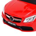 vidaXL Autíčko na tlačenie Mercedes-Benz C63 červené
