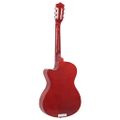 vidaXL Folková akustická gitara Cutaway so 6 strunami 38" lipové drevo