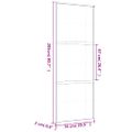 vidaXL Posuvné dvere zlaté 76x205 cm matné ESG sklo a hliník