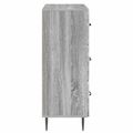 vidaXL Zásuvkový kabinet Sivý Sonoma 66 x 34,5 x 89,5 cm