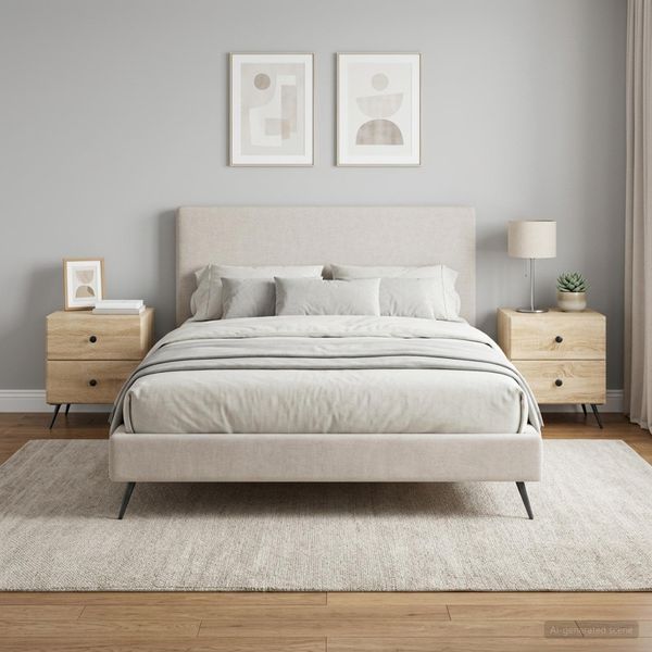vidaXL Nočný stolík 2 ks Dub sonoma 43 x 34,5 x 47,5 cm