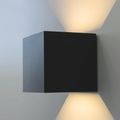 Modee LED čierna nástenná lampa 6W 515lm neutrálna biela (ML-LWL0007)