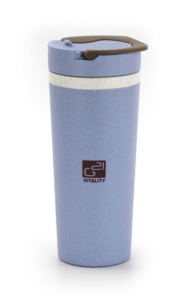 Eko téglik G21 beECO Americano 450 ml, modrý