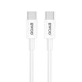 BWOO CDA159 PD wall charger 20W 1x USB-C port + USB-C white
