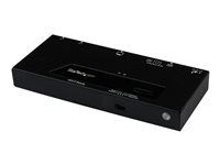 Startech 2 Port HDMI Switch w/ Automatic and Priority Switching - 2 In 1 Out HDMI Selector with Automatic Priority Switching - 1080p (VS221HDQ) - Prepínač video/audio - desktop - pre P/N: SVA12M2NEUA, SVA12M5NA