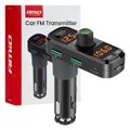 FM vysielač 2×USB-A 1×USB-C microSD 12V 24V AMiO-04653