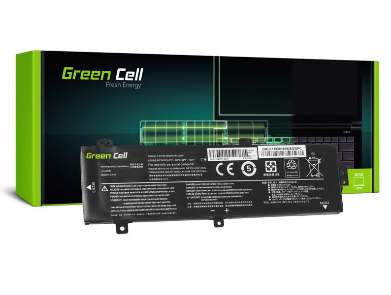 Green Cell LE118 Batéria pre Lenovo V310 V310-14 V310-15 V510 V510-14 V510-15 / 3500 mAh 7.6 V