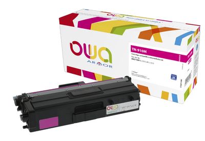 OWA Armor toner kompatibilný s Brother TN-910M, 9000st, červená/magenta