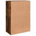 vidaXL Komody 2 ks dymový dub 60x31x84 cm kompozitné drevo