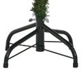 vidaXL Umelý vianočný stromček s pniškami Zelená 120 cm PVC a PE a kov