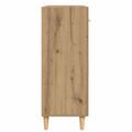 vidaXL Servírovacia skriňa dub artisan 34 x 69.5 x 89 cm