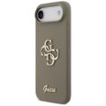 Guess Silicone Big 4G Script puzdro pre iPhone Air hnedá