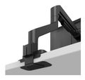 BenQ BSH01 ergonomické rameno nosnost až 20 kg, černá Rameno na monitor, 17-45 palcu, 2-20 kg, VESA 75×75/100×100, plynová pružina, otácení 360°, náklon 50°/-20°, výsuv 482 mm