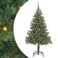 vidaXL Vianočný stromček Zelená 150 cm PVC