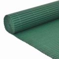 vidaXL Obojstranný záhradný plot 110x300 cm zelený