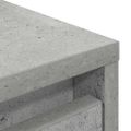 vidaXL Highboard Concrete Grey 29,5x34x119,5 cm Engineered Wood