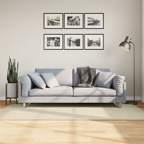 vidaXL Koberec HUARTE s krátkym vlakom umývateľný krémový 100x200 cm