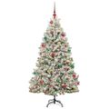 vidaXL Umelý vianočný stromček 180 cm 300 LED Teplá biela PVC a oceľ