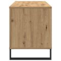 vidaXL Skrinka na gramofónové platne dub artisan 100 x 38 x 48 cm