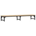 vidaXL Stojan na monitor dub sonoma 105x23x15,5 cm kompozitné drevo