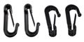 Upevňovací háčky pro síť do auta CAR NET HOOKS, 10ks - náhradní díl SIXTOL
