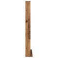 vidaXL CD skrinka staré drevo 102x23x177,5 cm kompozitné drevo