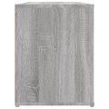 vidaXL Regál na topánky sivý dub sonoma 100x35x45 cm spracované drevo