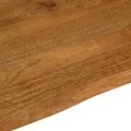 vidaXL Stolová doska 90x80x2,5 cm živý okraj masívne mango