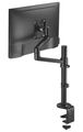 Neomounts DS60-425BL1 /Držák displeje/na stůl/17-27"/svorka+průchodka/3čepy/VESA 100X100/nosn.8kg/1 displej/černý Držák, VESA, stolní, pro plochý monitor, úhloprícka 17"-27", náklon 120°, otácení 180°, rotace 360°, nosnost 8kg, cerný