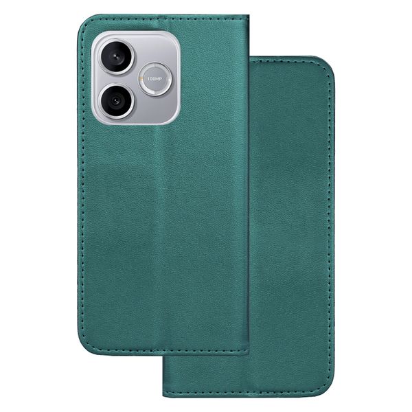 Puzdro Smart Magnetic pre Honor 600 Lite tmavozelené