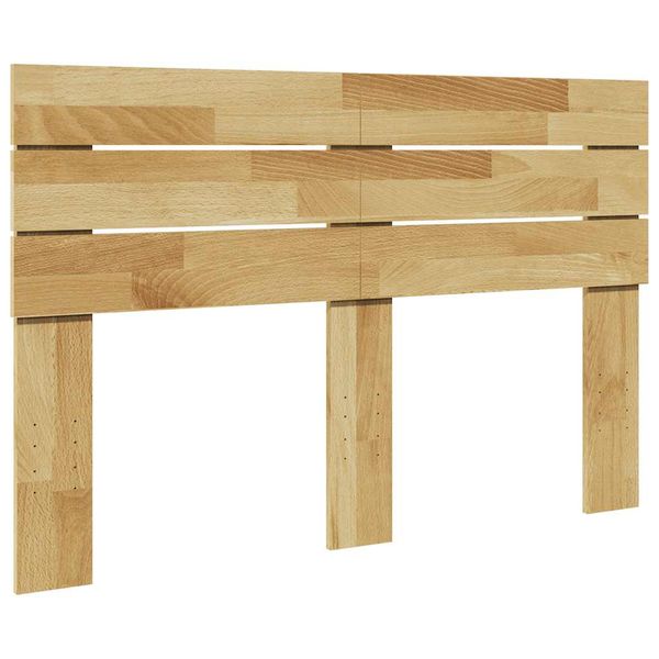 vidaXL Čelo postele 120 cm masívne drevo dub