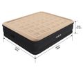 Nafukovací matrac AVENLI 24042EU so vstavanou pumpou 203x157x47